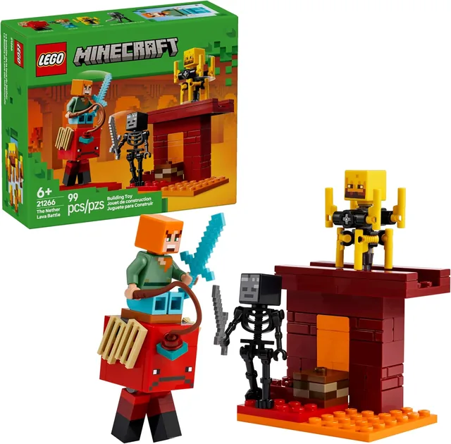 LEGO Minecraft A Batalha de Lava no Nether 21266