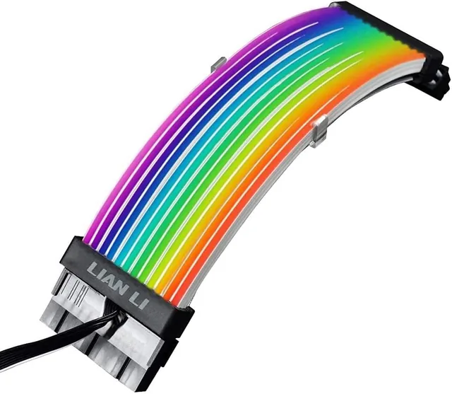 Cabo Sleeved Lian Li Strimer Plus V2 24 Pin, Argb