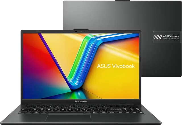 Notebook ASUS VivoBook Go 15, AMD RYZEN 5 7520U, 8GB, 256GB SSD, KeepOS/Linux, Tela 15,6" FHD, Mixed Black - E1504FA-NJ731